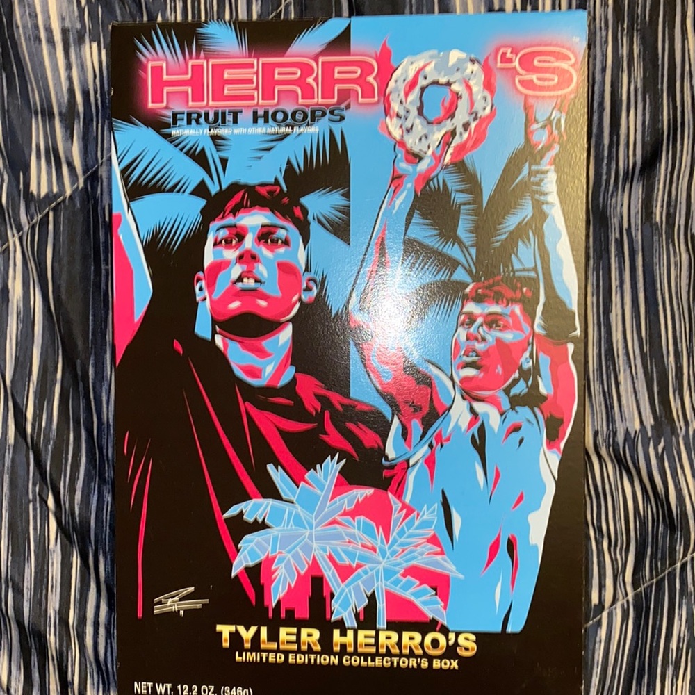 Tyler Herro cereal